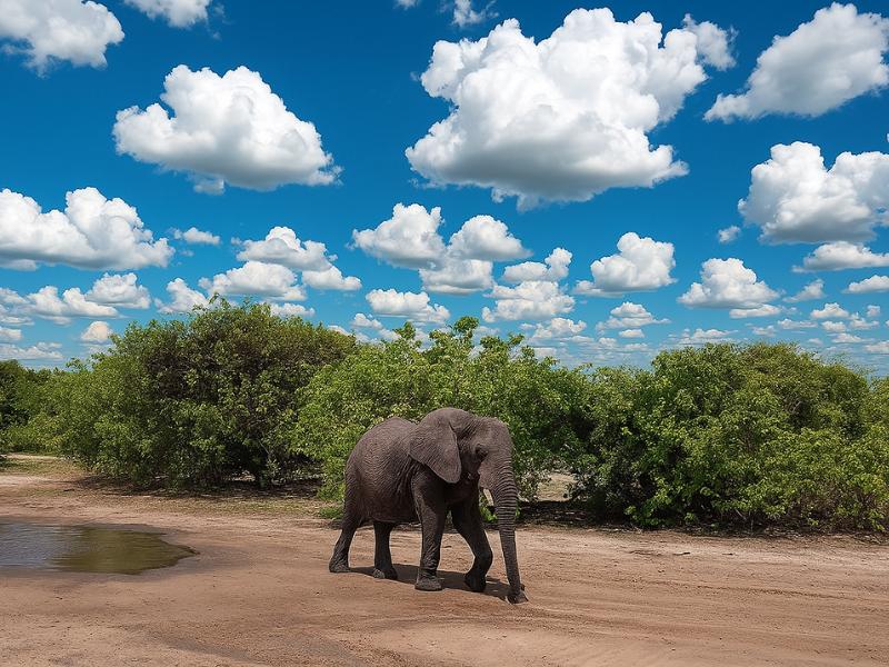 photo from our tour to Chobe National Park